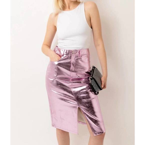 Jupe Crayon J.Crew Jacquard Métallique - Taille 2, Occasion Très Bon état